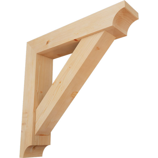 Ekena Millwork BKT0806X38X38TRA08SDF