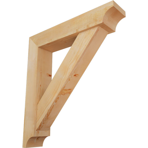Ekena Millwork BKT0806X40X44TRA08RDF