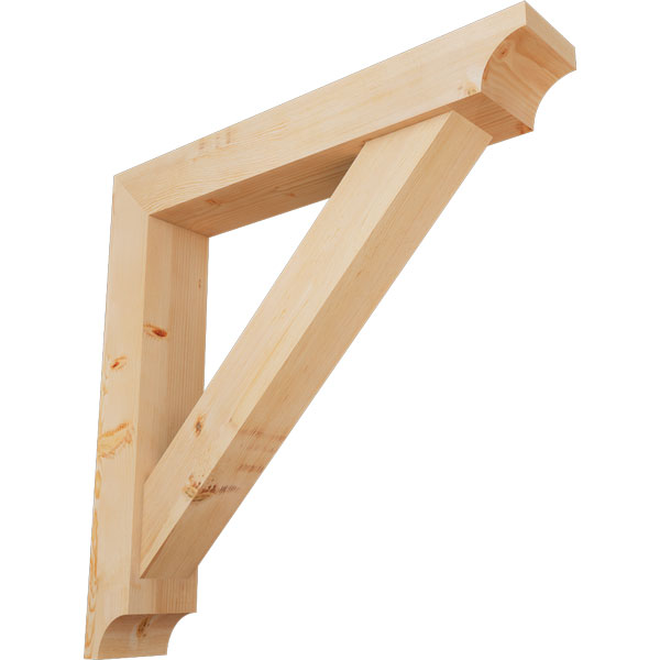 Ekena Millwork BKT0806X44X44TRA08SDF