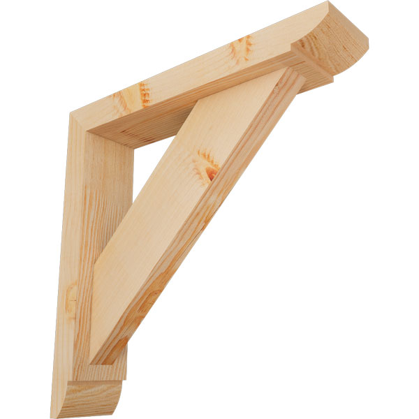 Ekena Millwork BKT0402X16X16TRA09SDF