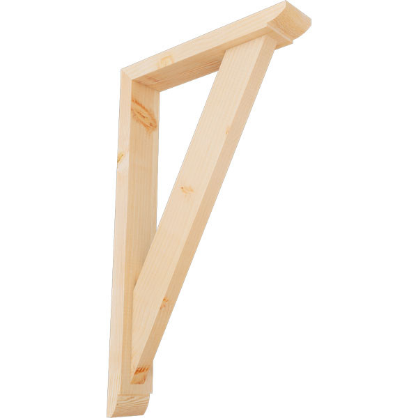 Ekena Millwork BKT0402X18X30TRA09SDF