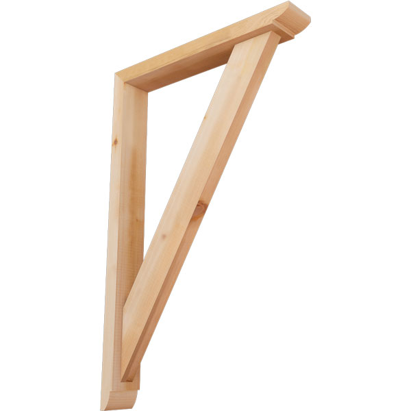 Ekena Millwork BKT0402X22X34TRA09SWR