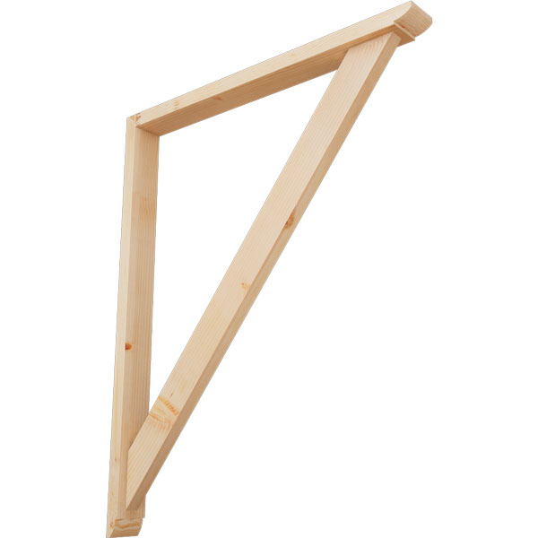 Ekena Millwork BKT0402X36X44TRA09SDF