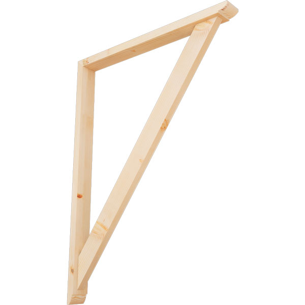 Ekena Millwork BKT0402X36X48TRA09SDF