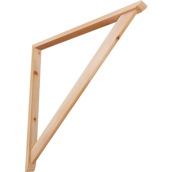 Ekena Millwork BKT0402X48X48TRA09SWR