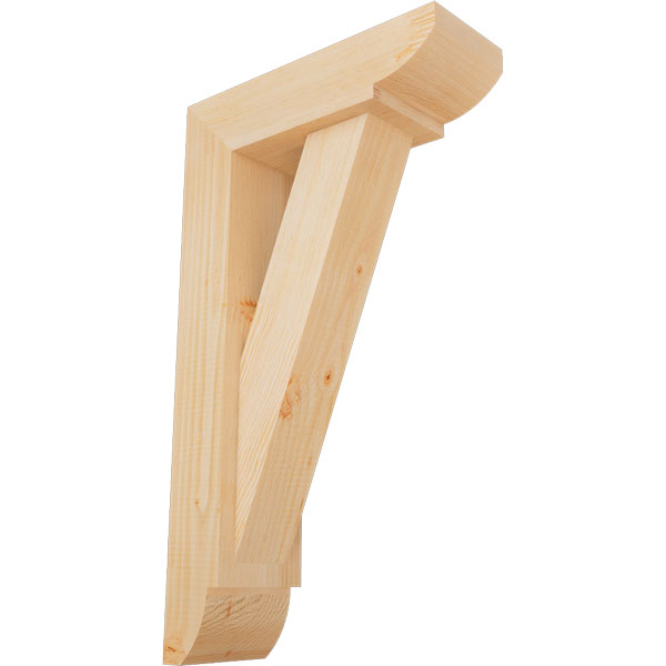 Ekena Millwork BKT0604X16X28TRA09SDF