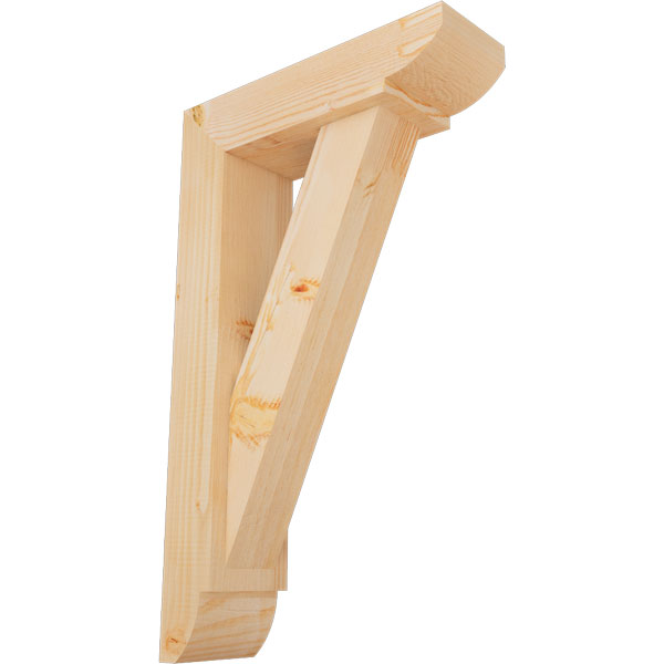Ekena Millwork BKT0604X18X30TRA09SDF