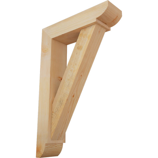 Ekena Millwork BKT0604X22X34TRA09RDF
