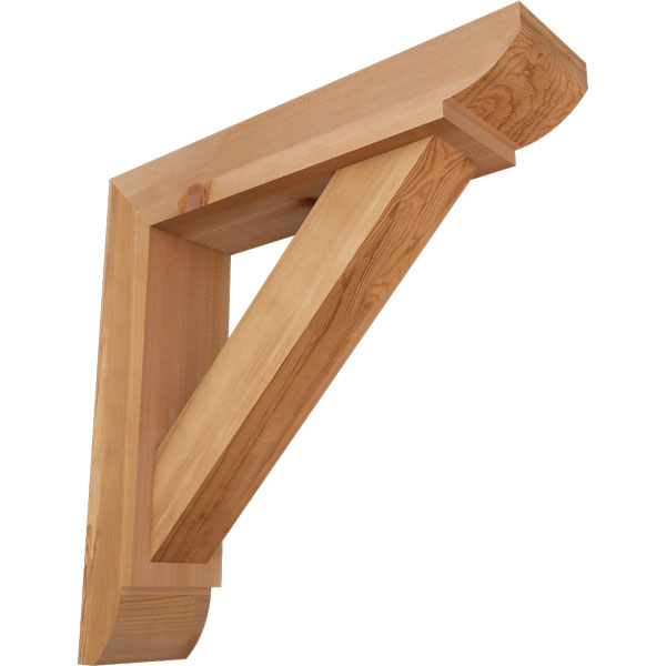 Ekena Millwork BKT0604X24X24TRA09SWR