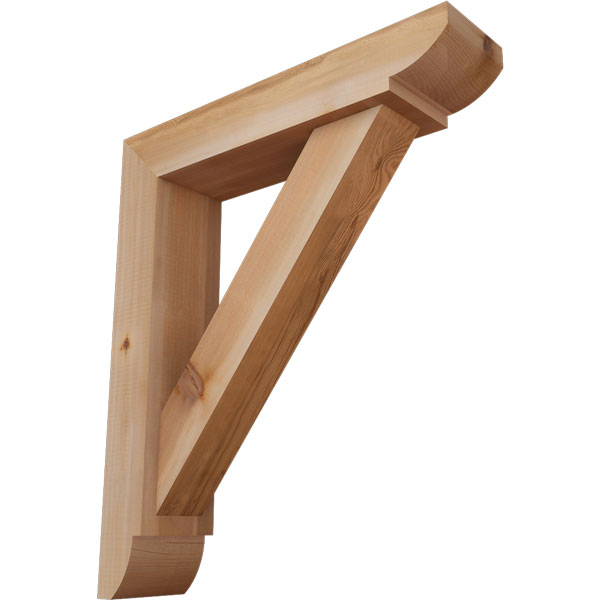 Ekena Millwork BKT0604X24X28TRA09SWR