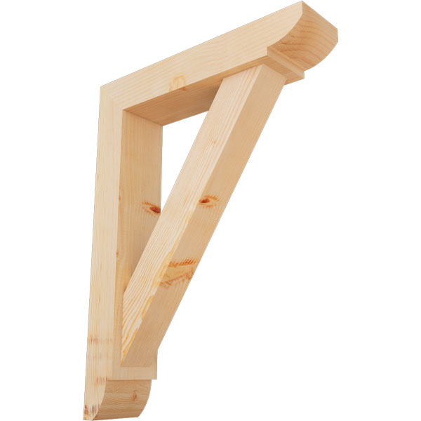 Ekena Millwork BKT0604X24X32TRA09SDF