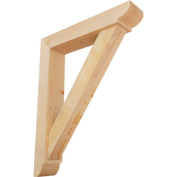 Ekena Millwork BKT0604X30X38TRA09RDF