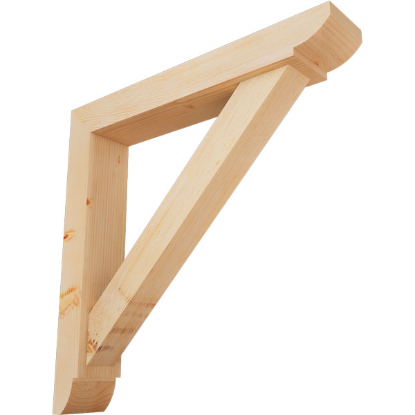 Ekena Millwork BKT0604X32X32TRA09SDF