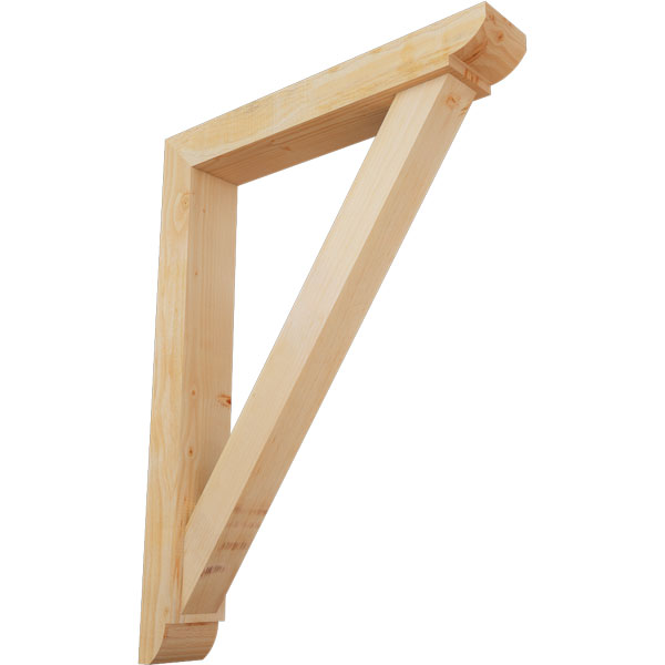 Ekena Millwork BKT0604X36X48TRA09RDF