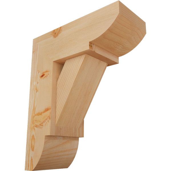 Ekena Millwork BKT0806X18X22TRA09SDF