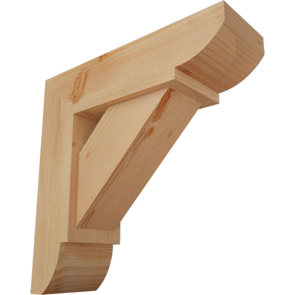 Ekena Millwork BKT0806X24X24TRA09SDF