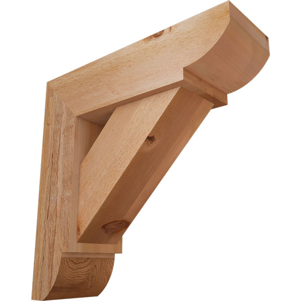 Ekena Millwork BKT0806X26X26TRA09RWR