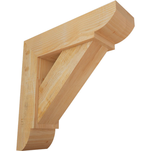 Ekena Millwork BKT0806X28X28TRA09RDF