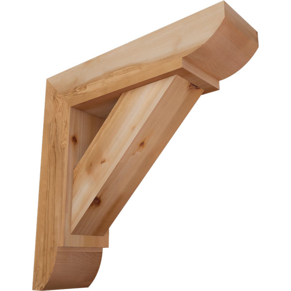 Ekena Millwork BKT0806X28X28TRA09SWR