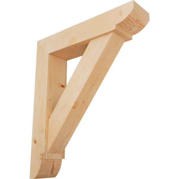 Ekena Millwork BKT0806X34X40TRA09SDF