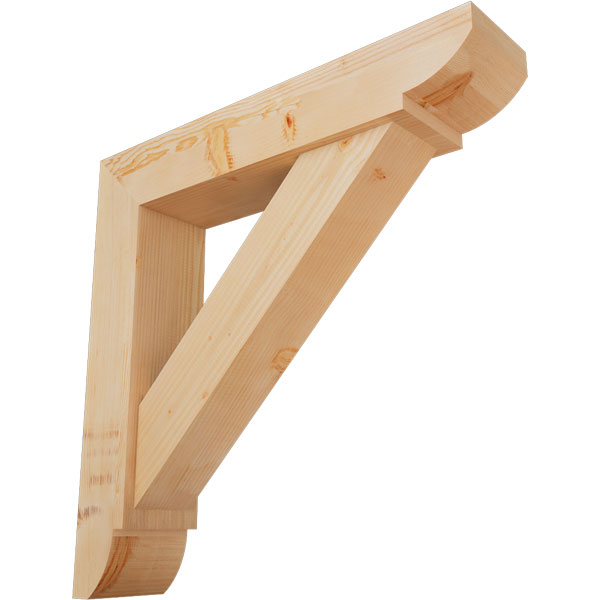 Ekena Millwork BKT0806X36X36TRA09SDF