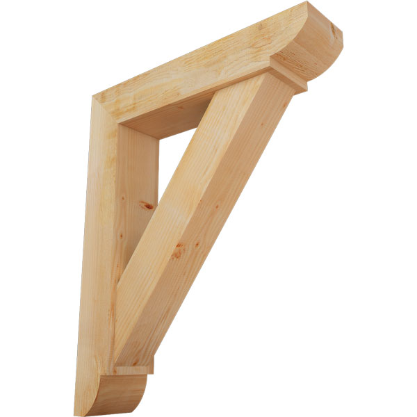 Ekena Millwork BKT0806X36X44TRA09RDF