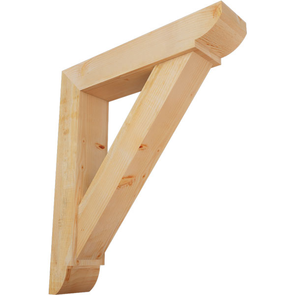 Ekena Millwork BKT0806X38X44TRA09RDF
