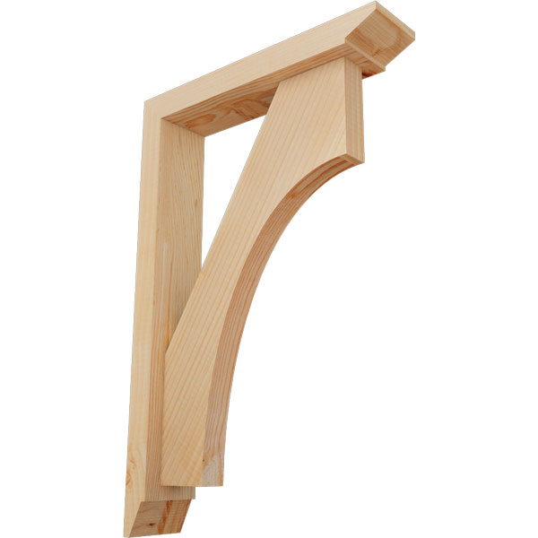 Ekena Millwork BKT0402X16X24WTL07SDF