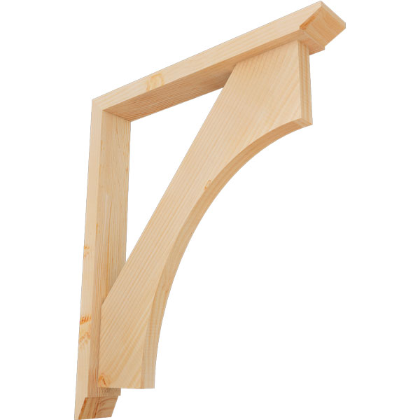 Ekena Millwork BKT0402X24X28WTL07SDF