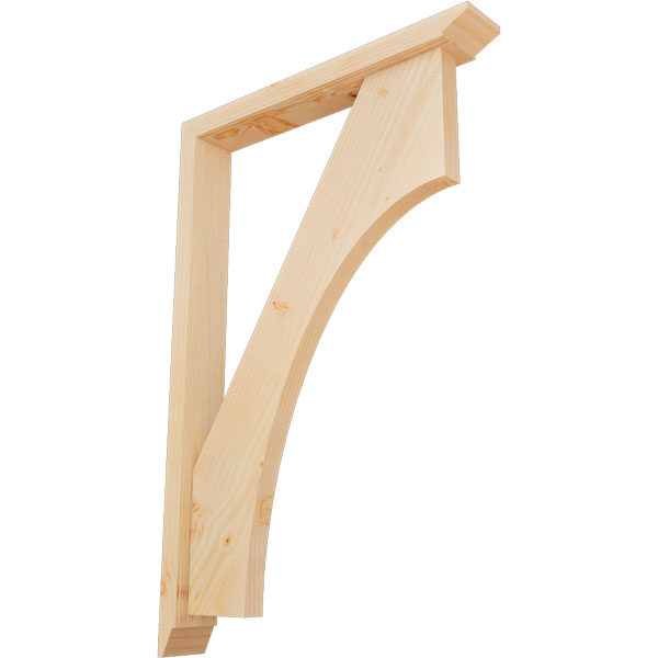 Ekena Millwork BKT0402X24X36WTL07SDF