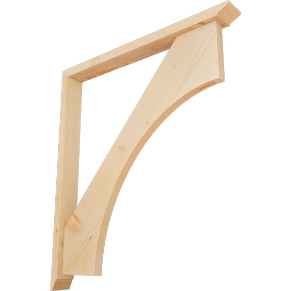 Ekena Millwork BKT0402X34X38WTL07SDF