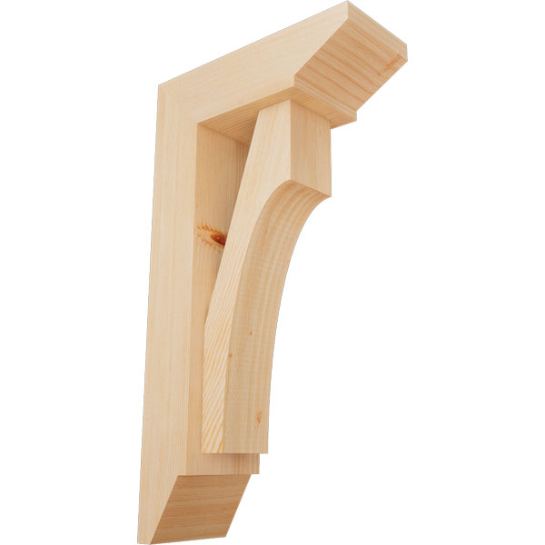 Ekena Millwork BKT0604X14X26WTL07SDF