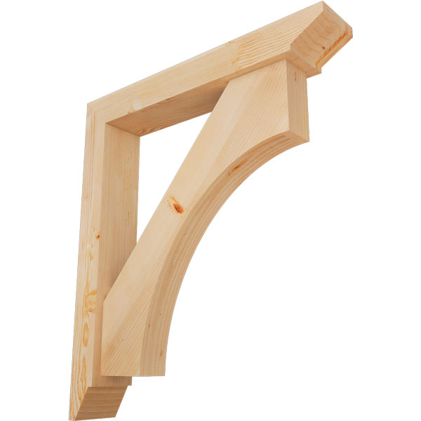 Ekena Millwork BKT0604X32X36WTL07SDF