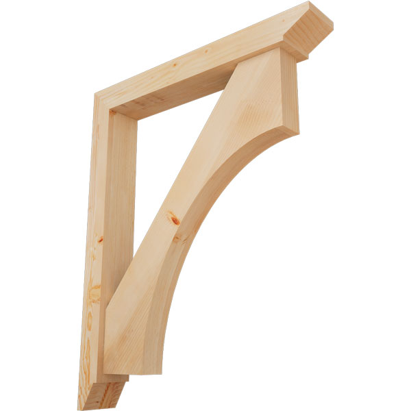 Ekena Millwork BKT0604X36X44WTL07SDF