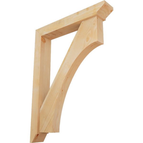 Ekena Millwork BKT0604X36X48WTL07RDF