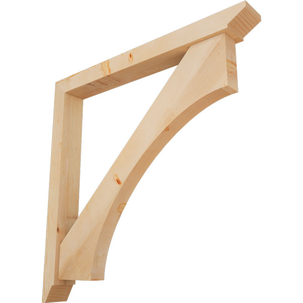 Ekena Millwork BKT0604X48X48WTL07SDF
