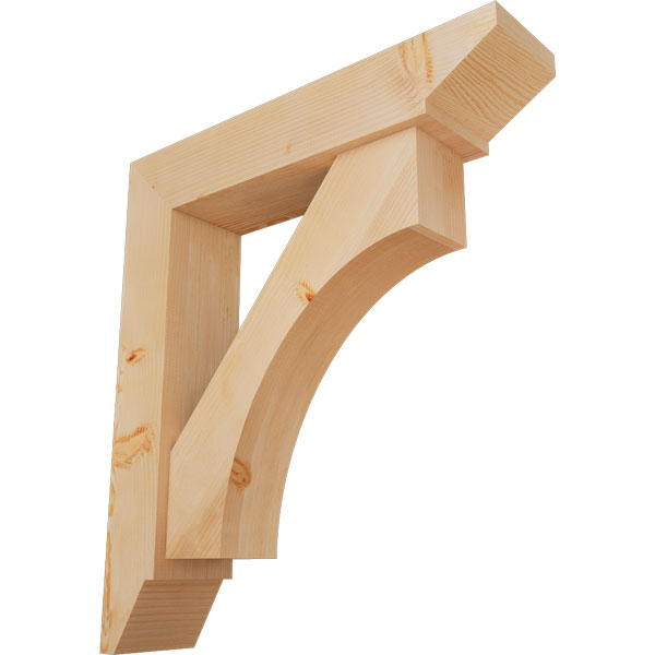 Ekena Millwork BKT0806X34X38WTL07SDF