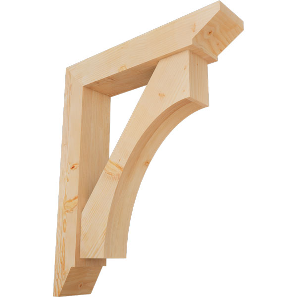Ekena Millwork BKT0806X36X44WTL07SDF