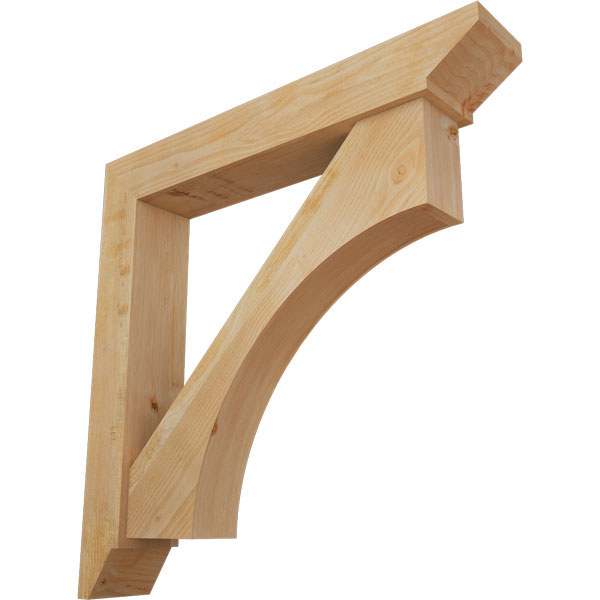 Ekena Millwork BKT0806X48X48WTL07RDF