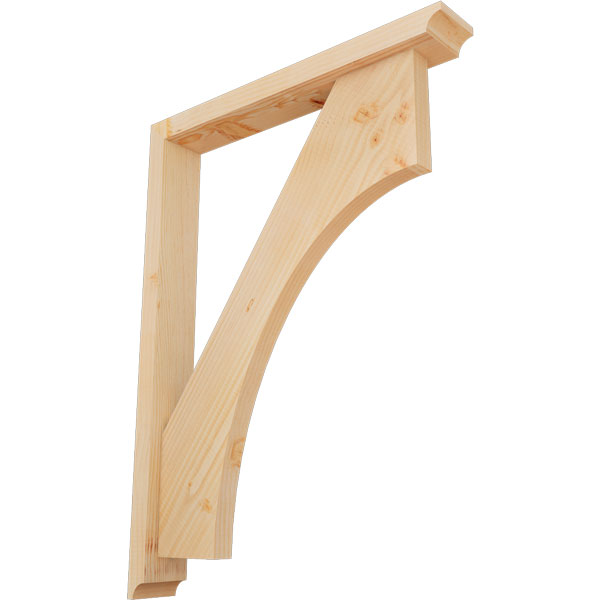 Ekena Millwork BKT0402X24X32WTL08SDF