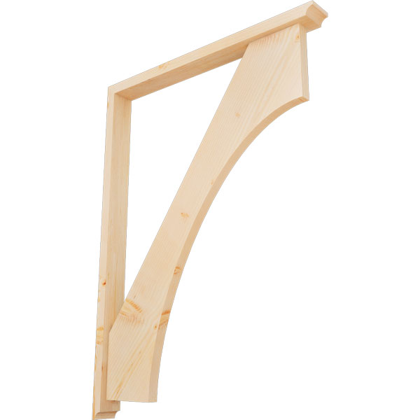 Ekena Millwork BKT0402X36X48WTL08SDF