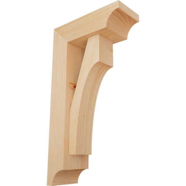 Ekena Millwork BKT0604X14X26WTL08SDF
