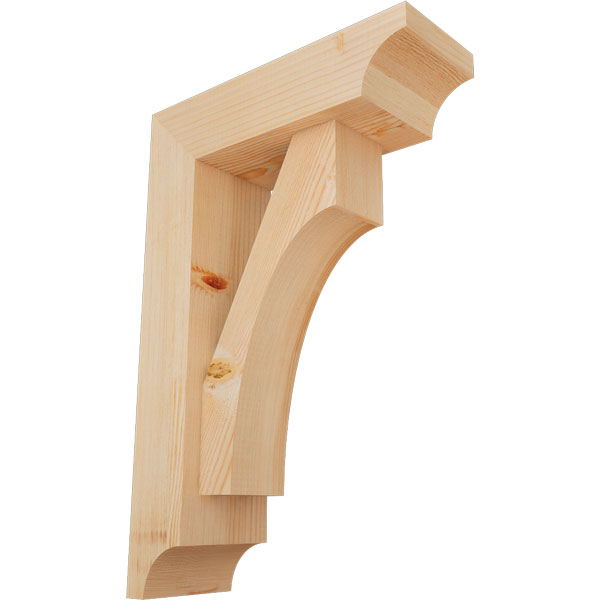 Ekena Millwork BKT0604X16X24WTL08SDF