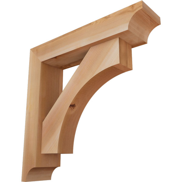 Ekena Millwork BKT0604X24X24WTL08SWR