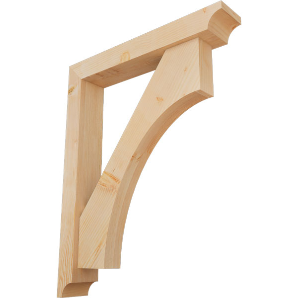 Ekena Millwork BKT0604X32X40WTL08SDF