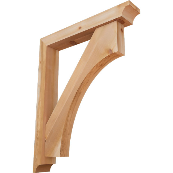 Ekena Millwork BKT0604X34X42WTL08SWR