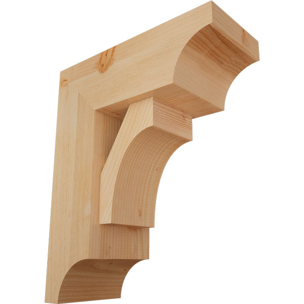 Ekena Millwork BKT0806X18X22WTL08SDF