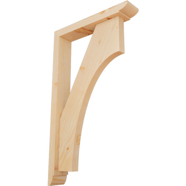 Ekena Millwork BKT0402X18X30WTL09SDF