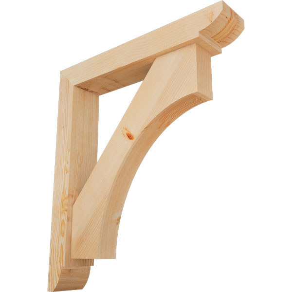 Ekena Millwork BKT0604X30X34WTL09SDF