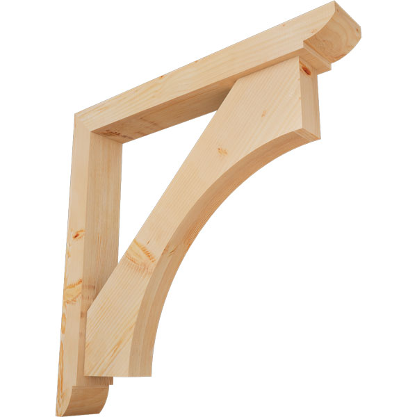 Ekena Millwork BKT0604X38X38WTL09SDF